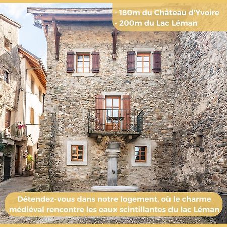 Maison En Duplex I Yvoire I Lac Leman I Medievale Ngoại thất bức ảnh