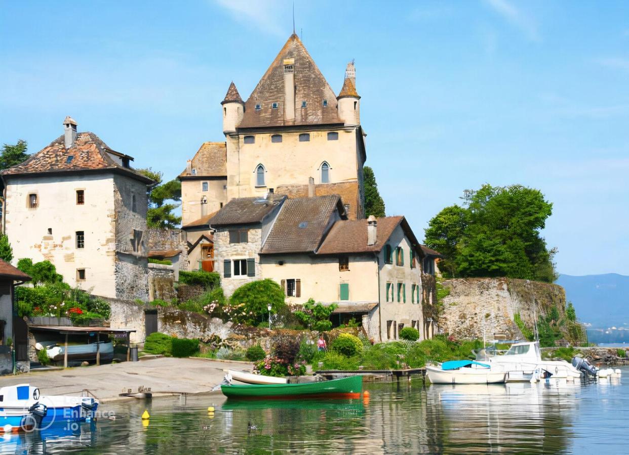 Maison En Duplex I Yvoire I Lac Leman I Medievale Ngoại thất bức ảnh